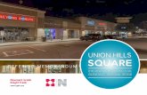UNION HILLS SQUARE€¦ · As Arizona’s sixth largest city with a population of over 234,000, Glendale is the place for family and business. STRATEGIC LOCATION - Glendale is accessible