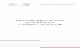 Programa Institucional de Innovación y Desarrollo 2013-2018acapulco.tecnm.mx/.../Lista_Maestra/PIID_2013_2018_TECNM.pdf · 2019-05-10 · Programa Institucional de Innovación y