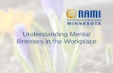 Understanding Mental Illnesses in the Workplace€¦ · • Clients or customers may have a mental illness You want to be able to . respond and react appropriately. ... • Emotional