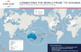 CONNECTING THE WORLD FROM / TO OCEANIA · CONNECTING THE WORLD FROM / TO OCEANIA NEMO & PAD weekly services: comprehensive coverage Legend NEMO Eastbound NEMO Westbound PAD Eastbound