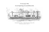 Troop 45 Camping Cookbooktroop45chapelhill.org/blog/wp-content/uploads/2018/02/Troop-45... · way, they bring a few good recipes. Friends and relatives have agreed that you may have