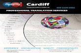 TRANSLATION UK Cardiff · * Certified Translation * Official Translation * Translations are valid for immigration (study or work) in Europe and outside Europe, China, Singapore, Japan.