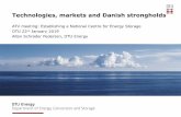 Department of Energy Conversion and Storage - ATV ATV...Department of Energy Conversion and Storage Technologies, markets and Danish strongholds ATV meeting: Establishing a National