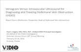 Venogram Versus Intravascular Ultrasound for Diagnosing ... · Venogram and IVUS (Site-Reported) 16 Venogram and IVUS Findings Veins Segment* Percent of Lesions Total Segments Assessed