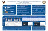 Practical Black-box Attacks on Deep Neural Networks using ...abhagoji/files/eccv_poster.pdf · Adversarial examples for deep neural networks have so far been largely demonstrated
