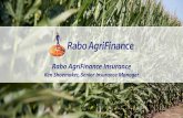 Rabo AgriFinance Insurance - DTNPF.com · RISK MANAGEMENT AGENCY (RMA) Serving America’s agricultural producers through effective, market-based risk management tools to strengthen