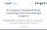 Exception-enriched Rule Learning from Knowledge Graphs€¦ · Exception-enriched Rule Learning from Knowledge Graphs Mohamed Gad-Elrab1, Daria Stepanova 1, Jacopo Urbani 2, Gerhard