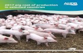 2017 pig cost of production in selected countries€¦ · transport to abattoir, carcase classification and insurance. Neither price includes any bonus or price adjustment paid later