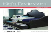 Kid’s Bedrooms · COMPLETE BEDROOM B228 BARCHAN Twin Panel Headboard, Footboard, Rails, Dresser & Mirror B128 HUEY VINEYARD Twin Sleigh Headboard, Footboard, Rails, Dresser & Mirror