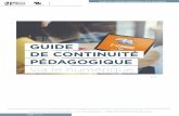 Université de Rouen Normandie – 1 rue ... · Université de Rouen Normandie – 1 rue Thomas Becket – 76821 MONT SAINT AIGNAN Cedex Guide de continuité pédagogique via le numérique