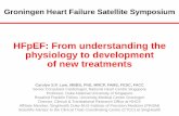 HFpEF: From understanding the physiology to development of … · 2019-12-16 · HFpEF: From understanding the physiology to development of new treatments Groningen Heart Failure