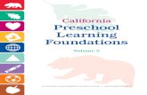 California Preschool Learning Foundationsthe preschool learning foundations. The foundations outline key knowledge and skills that most children can acquire . when provided with the