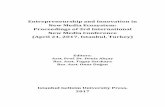 Entrepreneurship and Innovation in New Media Ecosystem ... · 12/15/2018  · Istanbul Gelisim University Press, 2017 . ii This work was decided to be published by Istanbul Gelisim