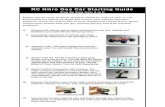 RC Nitro Gas Car Starting Guide - Nitro RC Car · RC Nitro Gas Car Starting Guide Step By Step from A to K Follow These steps to finish, prepare, break in, and run your rc car. Performing