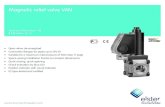Magnetic relief valve VAN · VAN 125R/NWS3 6 .1 1 Type code Code Description VAN Magnetic relief valve 1 2 Size: 1 2 T T-product 10 15 20 25 32 40 50 Nominal diameter [DN]: 10 15