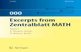 Excerpts from Zentralblatt MATH - Springerlois theory: The general equation of n-th degree has a Galois group which is the general permu-tation group of n letters. For n >4 this group