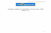 Setup Guide for PCBest Networks SIP PBX v2 SAHSetup Guide For PCBest Networks SIP PBX v2 Pre-Installation Check List: SQL Server 2000, 2005, 2008 Free Version (Not Mandatory) The PCBest