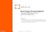 Earnings Presentation for the Fiscal Year ended March 31,2017 · 28.1% 25.5% 28.1% ＋2.6p 30.6%-4.1p ±0 +2.5p-0.5p-0.9p +1.6p -1.1p Cost of sales and other SG&A Advertising expenses
