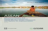 Advancing Disaster Risk Financing and Insurance in ASEAN … · 2016-07-11 · risk financing and insurance (DRFI) strategy, can en-sure access to fast and cost-effective liquidity