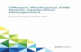 VMware · Inhoud 1 Inleiding tot Mobiel applicatiebeheer 8 Workspace ONE UEM-applicatietypen en ondersteunde platformen 8 Uitleg over en voordelen van beheerde applicaties 9 Informatie