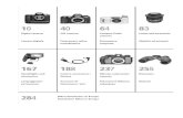  · LIST OF CONTENTS / INDICE 1 40 SLR cameras Fotocamere reflex monobiettivo 64 Compact finder cameras Fotocamere compatte 83 Lenses and accessories Obiettivi ed accessori 10 Digital