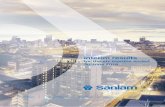 interim results - Sanlam...Sanlam interim results for the si months ended 30 une 2016 Key features Earnings Net result from financial services per share increased by 11% Normalised