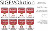SIGEVOlution Volume 3 Issue 4 · 2014-08-02 · years before, that had the highest impact and number of citations. ... selection—a method nowadays known as the (1+1)-Evolution Strategy.