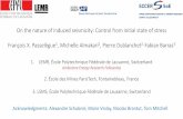 On the nature of induced seismicity: Control from initial state of ... · On the nature of induced seismicity: Control from initial state of stress. François X. Passelègue. 1, Michelle