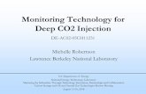 Monitoring Technology for Deep CO2 Injection · Induced seismicity is a complicated mixture of different fracture mechanisms, each interacting with each other to control permeability