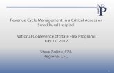 Presentation Outline - National Rural Health Resource Center Boline... · 2007-11-12 · Sample Core Measure Dashboard NRHP Dashboard POS Collections Overall Collections Registration