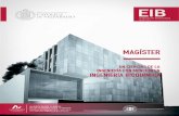 MAGÍSTER - EIBeib.cl/assets/Uploads/Magister0608.pdf · El proyecto de creación del grado de Magíster en Ciencias de la Ingeniería con ... TESIS DE GRADO Presentación de seminario