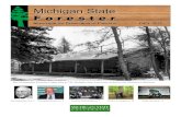 The Chittenden Forestry Cabin (see p. 15). · 2017-06-12 · The Chittenden Forestry Cabin (see p. 15). Michigan State University Archives and Historical Collections! Remembering