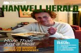 HANWELL HERALD · Hanwell this fall and Hilda became the first client in the community. Although they have only recently started using the service, Noble couldn’t be happier with