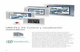 HMI/PLC XV: Control y visualización sistemáticos Eaton.pdf · concepto de automatización de vanguardia, escalable y rentable. Las posibilidades del sistema se ponen de manifiesto
