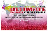 Celebrating 10 Years of the Ultimate Dance Challenge · 2016-06-16 · Celebrating 10 Years of the Ultimate Dance Challenge 3 Adjudicators! Betty Dargie Betty is third generation