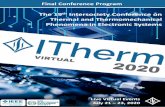 The 19th Intersociety Conference on · This student poster presentation and networking event will feature 4 virtual session rooms, one for each technical track, open for viewing by