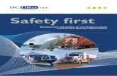 Safety first - DGM Safety first FINAL lowres.p… · DG Transport 5 Air 5 Sea 6 Road 7 Rail 9 Inland waterways 9 Norwegian inland ferries 9 DG Handling 10 NOTOC 10 Acceptance 11 DG