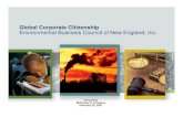 Global Corporate Citizenship Environmental Business ...s3.amazonaws.com/ebcne-web-content/fileadmin/pres/Hintz.pdf · Education/Talent constraints Sourcing talent in local mar-kets