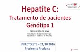 Apresentação do PowerPoint · Resultados de vida real no tratamento da hepatite C crônica com os agentes de segunda geração –Registro da Sociedade Brasileira de Hepatologia