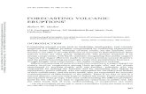 Forecasting Volcanic Eruptionsraman/papers2/Decker86.pdf · FORECASTING VOLCANIC ERUPTIONS 269 An ideal forecast of volcanic activity would include the location, timing, character,
