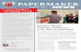 KIMBERLY AREA SCHOOL DISTRICT NEWSLETTER PAPERMAKER · Top Performing Middle School at the first ever Mathematical Problem Solving Contest at UW-Oshkosh. A well-earned achievement