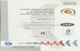 Grafimec Bearing Systems · Certificate BRI 1/6428, continued Grafimec Araras Comércio e Participações Ltda. Graficomp Compositos Autolubrificantes Ltda EPP Issue 5 Detailed scope