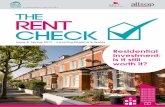 In association with the NLA The RENT CHECK … · The Rent Check interviewed 1,557 landlords across England & Wales in Q3 and Q4 2016 of landlords anticipate rental growth over the