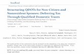 Structuring QDOTs for Non-Citizen and Nonresident Spouses: …media.straffordpub.com/products/structuring-qdots-for-non-citizen-a… · 09-05-2017  · •Domicile is a subjective