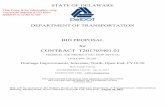 DEPARTMENT OF TRANSPORTATION BID PROPOSAL forgssdocs.deldot.delaware.gov/bids/T201703401 - Proposal.pdf · 2017-07-24 · STATE OF DELAWARE DEPARTMENT OF TRANSPORTATION BID PROPOSAL