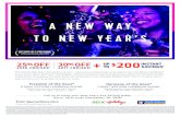 A NEW WAY TO NEW YEAR’Screative.rccl.com/Sales/Royal/Holidays_2016/... · 7-NIGHT WESTERN CARIBBEAN SAILING Departing from Fort Lauderdale, Florida December 31, 2016 - January 7,