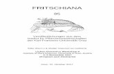 FRITSCHIANA - Universität Graz · 2017-10-30 · FRITSCHIANA . Veröffentlichungen aus dem Institut für Pflanzenwissenschaften (Bereich Systematische Botanik und Geobotanik) der