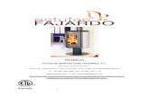 RONDA - Wood Stoves€¦ · 6 1. INTRODUCTION You have just acquired a product manufactured by FAJARDO. The Ronda model is a top-class, non-catalytic product, manufactured with high-quality