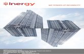 WE POWER UP RELIAILITY - inergy.co.th · Inergy ompany Limited was established in 2008 from electrical product distributor in Moeller, utler-Hammer brand. Over the years, the company