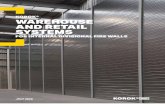 KOROK® WAREHOUSE AND RETAIL SYSTEMS · KOROK WAREHOUSE AD RETAIL SYSTES 0800 773 777 It’s everything you already loved and a whole lot more. Meet the new KOROK Gen 2 panel –
